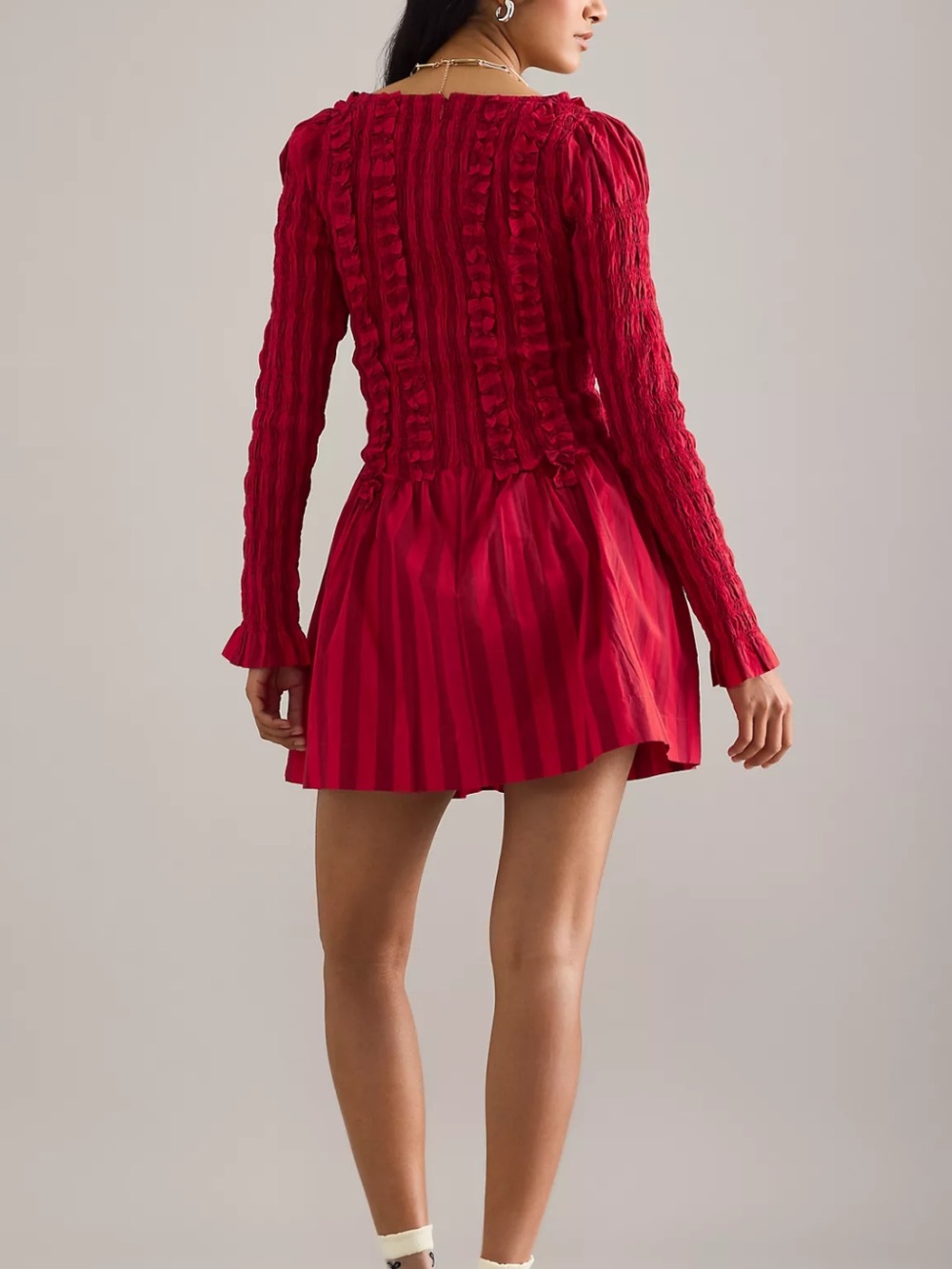 NWT Anthropologie Damson Madder Raphaela mini dress | Size 10 - Picture 3 of 11